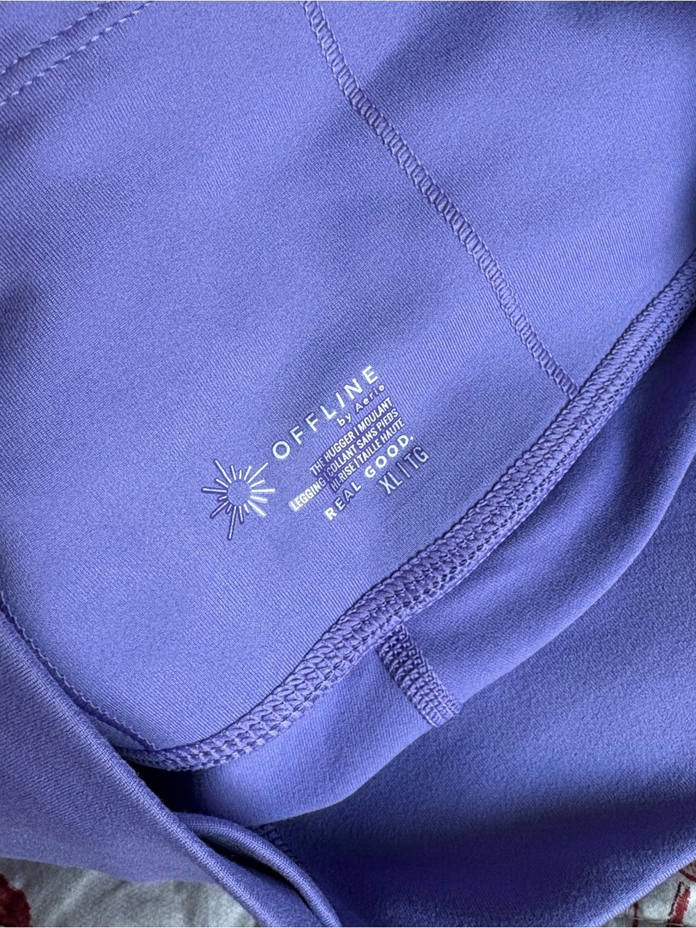 Aerie Offline Lavender High-Waist Leggings - Picture 3 of 5